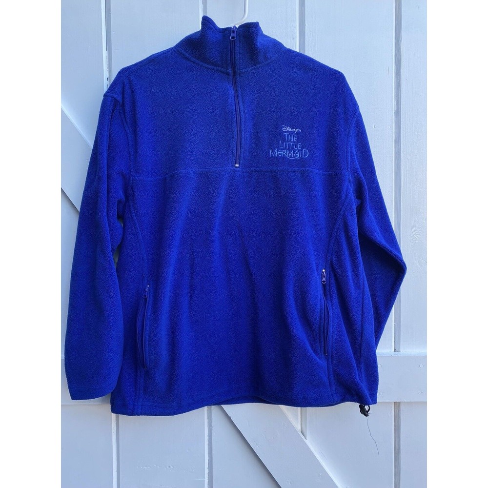 vintage the little mermaid Fleece Jacket Mens Size Small In Good Condition